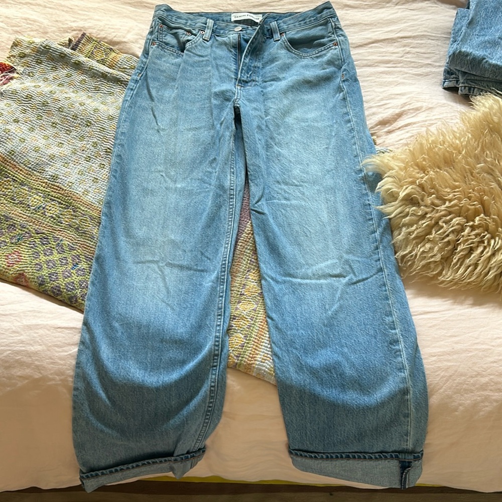 Denim forum wide leg jeans size 26